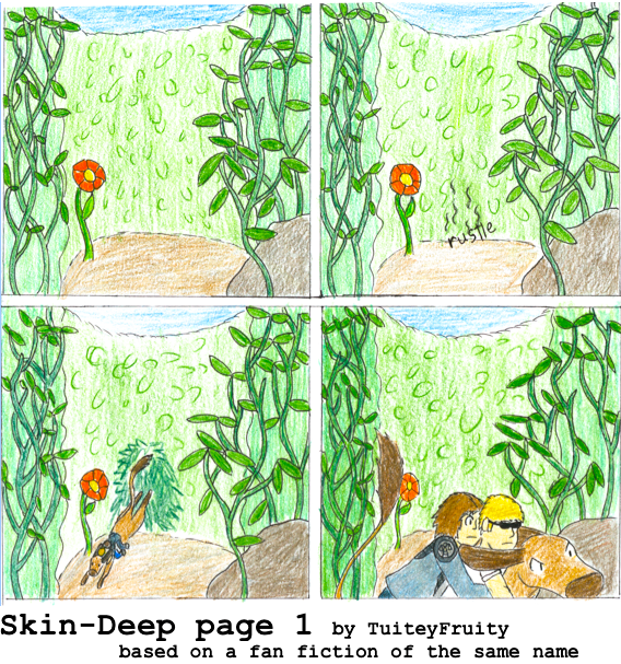 Skin-Deep Comic page 1