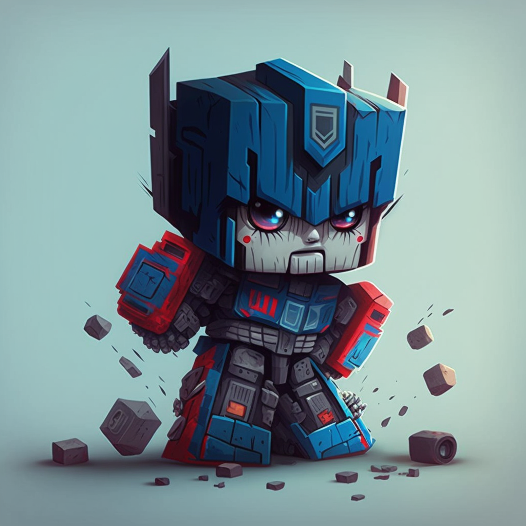 d3cr3t Optimus Prime cute 668289cd-defb-4bcd-9781- by MAIDArt on DeviantArt