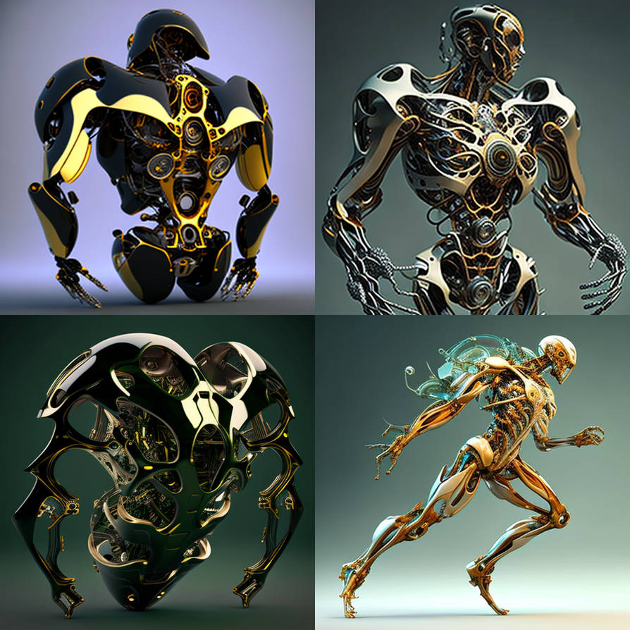 d3cr3t A viscous and oil-covered biomechanical bod by MAIDArt on DeviantArt