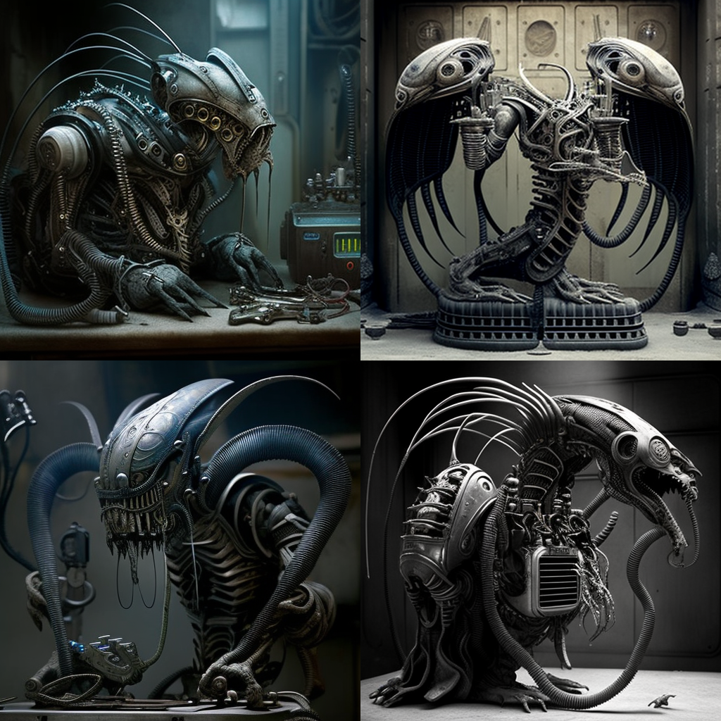 d3cr3t biomechanoid robots Giger ironing 122fccf8- by MAIDArt on DeviantArt