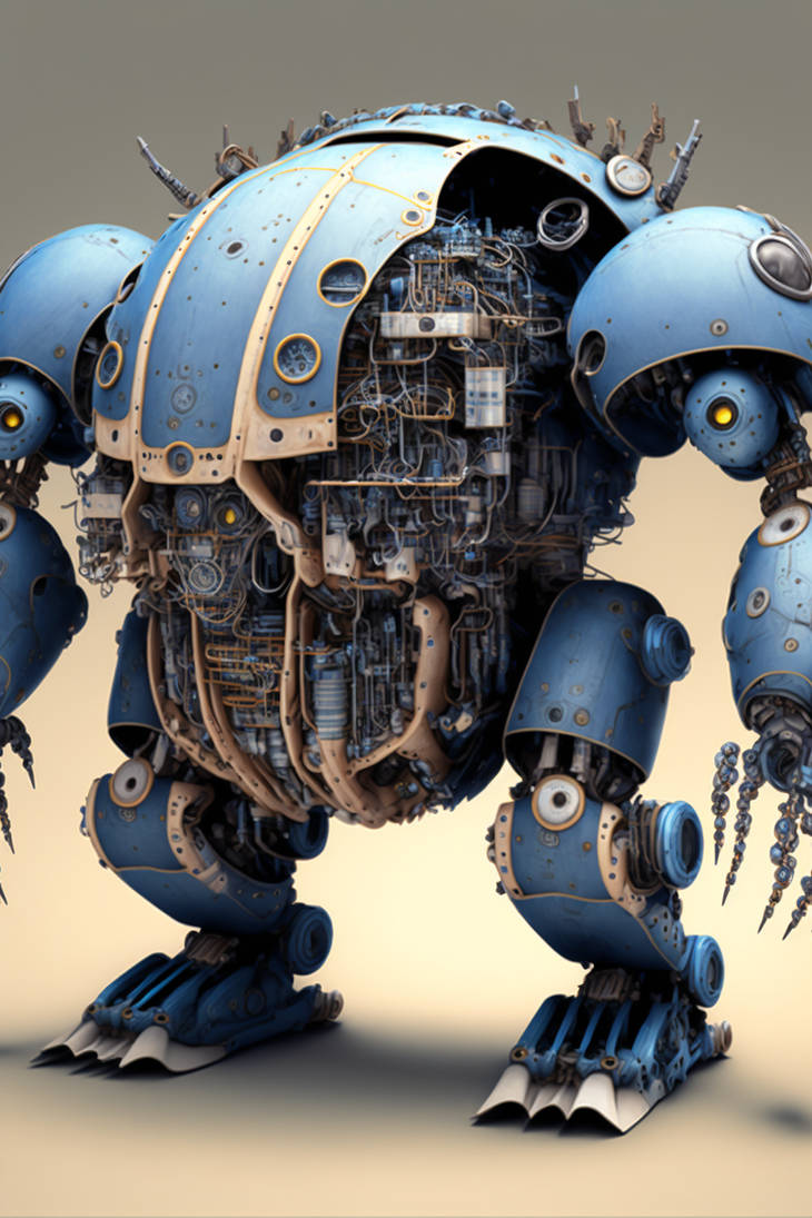 d3cr3t Inside diagram of massive tachikoma Mech Wa by MAIDArt on DeviantArt