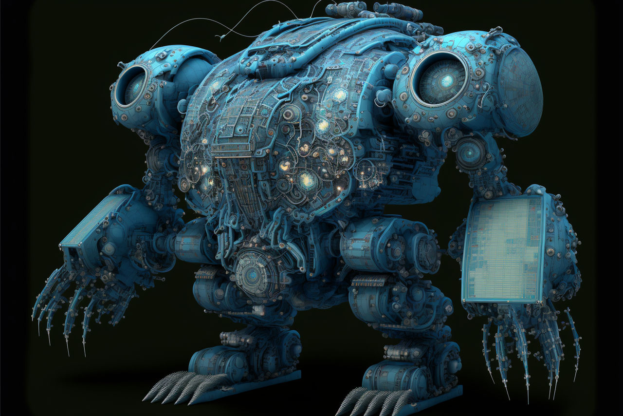 d3cr3t Inside diagram of massive tachikoma Mech Wa by MAIDArt on DeviantArt