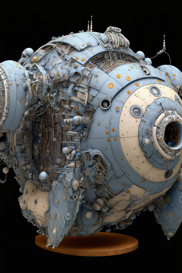 d3cr3t Inside diagram of massive tachikoma Mech Wa by MAIDArt on DeviantArt