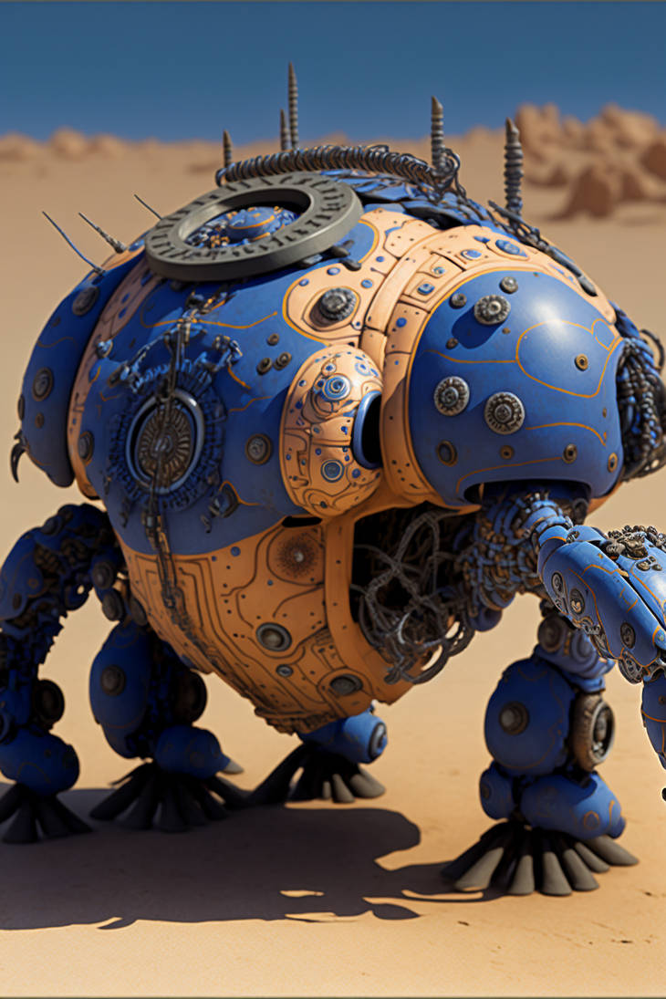 d3cr3t massive tachikoma Mech Warrior intricate de by MAIDArt on DeviantArt