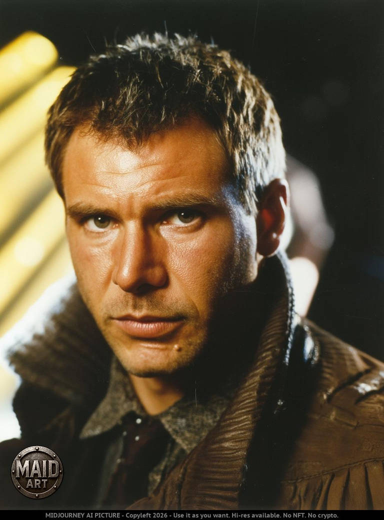 I'm Deckard, Blade Runner by MAID-Art on DeviantArt