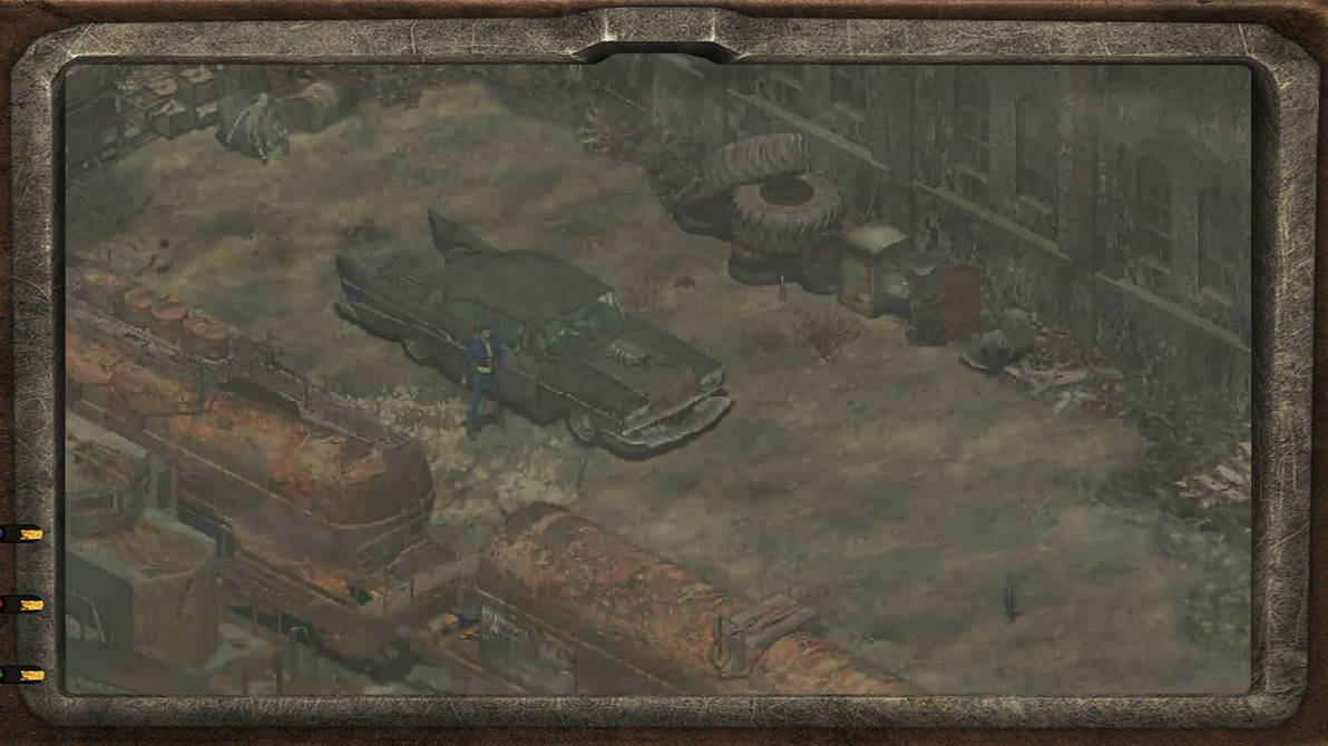 Fallout: The Chosen One at New Reno Station by MaxRockerss on DeviantArt