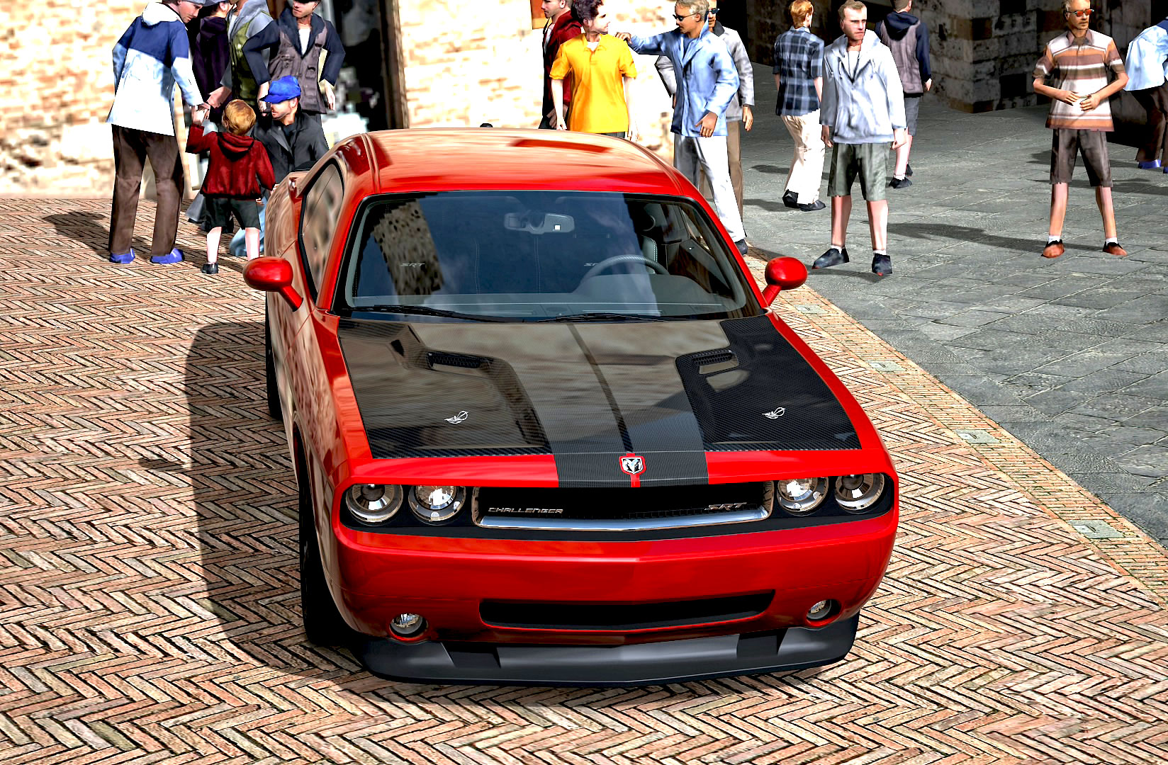 New Challenger SRT  close up GT5