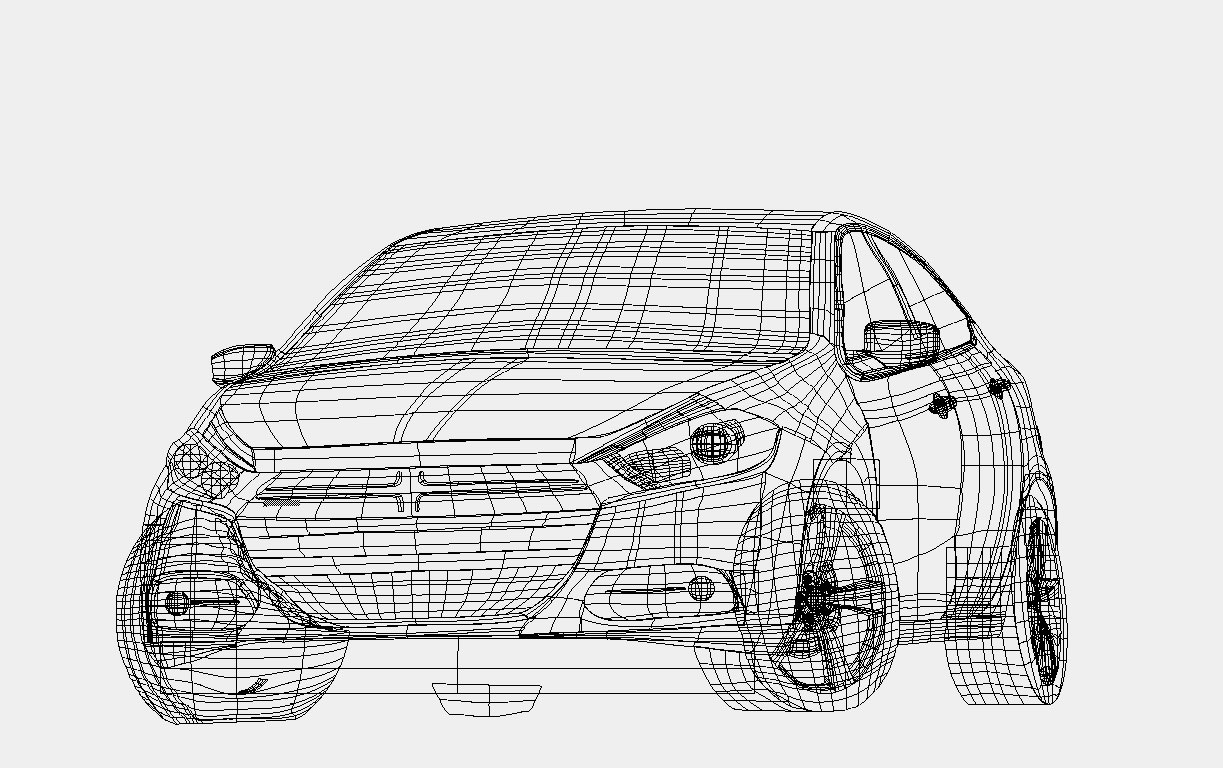 Dodge Dart Wire Frame