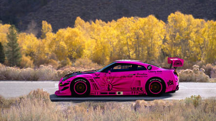 My Pink GTR R35 Livery