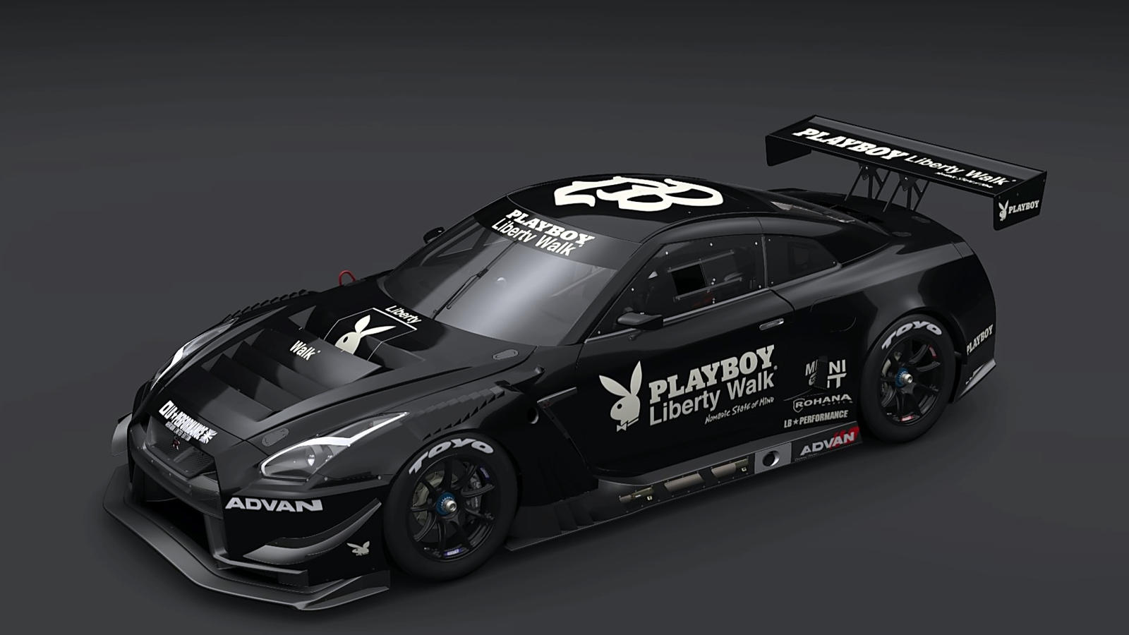 Gtr R35 Livery Layout My New GT R R35 Playboy Liberty Walk Livery by whendt on DeviantArt