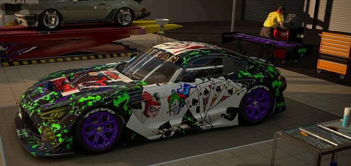 Batman/Joker Livery design