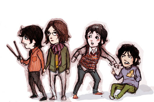 Beatles chibis