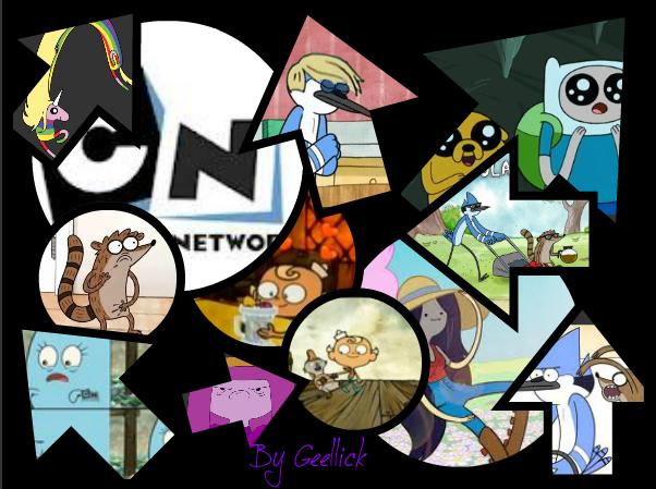 Colage cartoon network