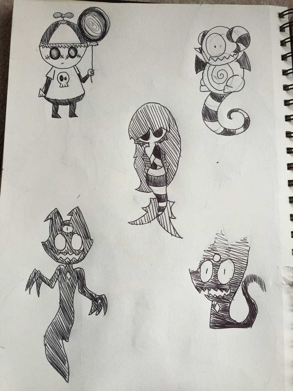Demon Scrible Demon sketches by Lolfurbyscribble on DeviantArt