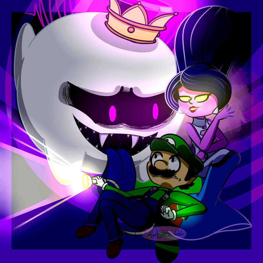 Luigi's Mansion 3: King Boo, Helen and Luigi by Lolfurbyscribble on ...