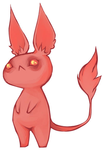 Noseless Rabbit Thing Rabbit things by Essuom on DeviantArt