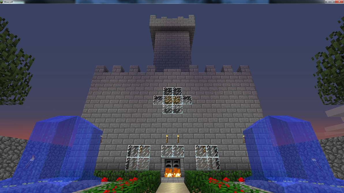 Minecraft Castle 02 by Rakecha on DeviantArt