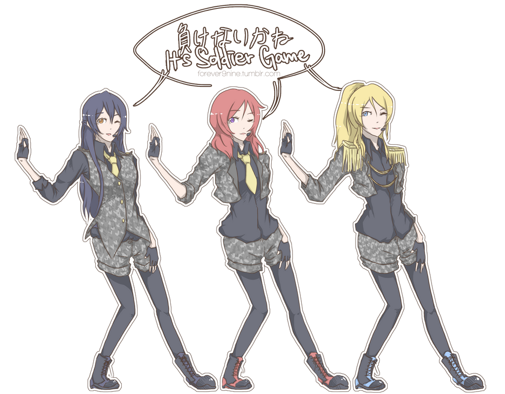 Lovelive Soldier Game By Kle95 On Deviantart Lovelive Soldier Game By Kle95 On Deviantart