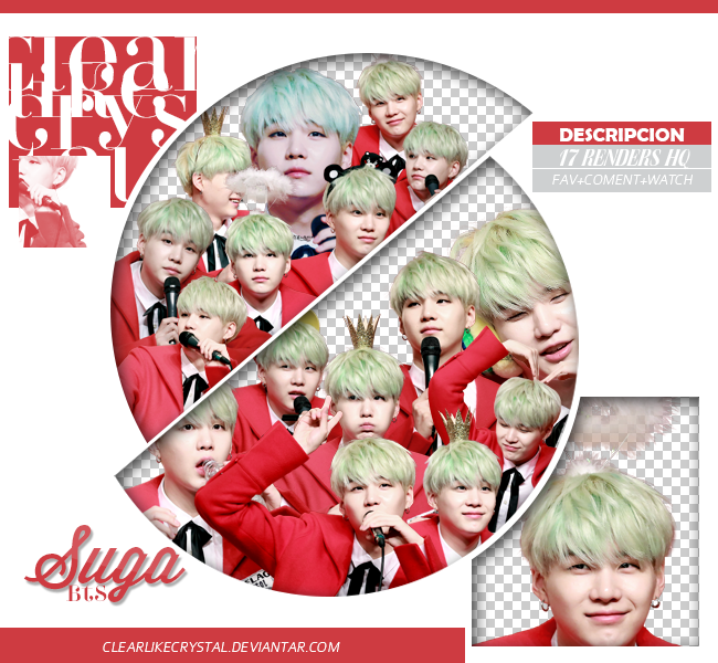 #004 | Pack Png | Suga | BTS