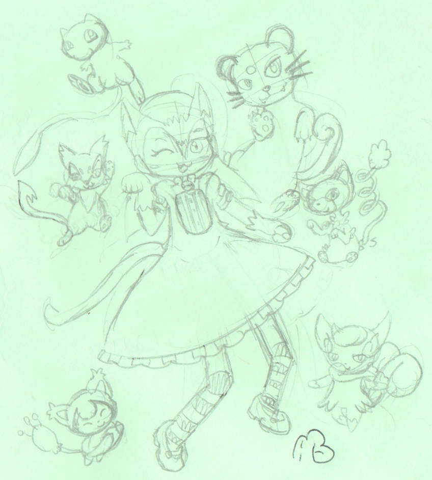 Cathy's pokemon team by not-much-else on DeviantArt