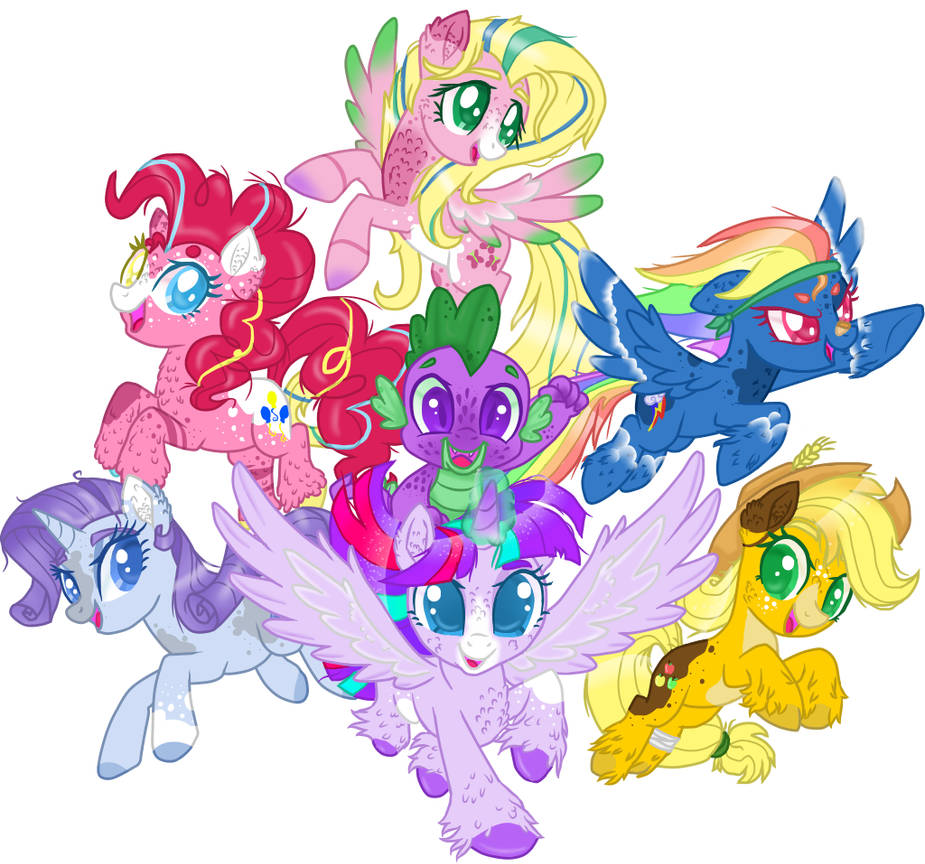 Mlp Restyle MLP redesign by chedexy on DeviantArt