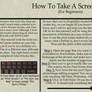 How To Take A Screenshot