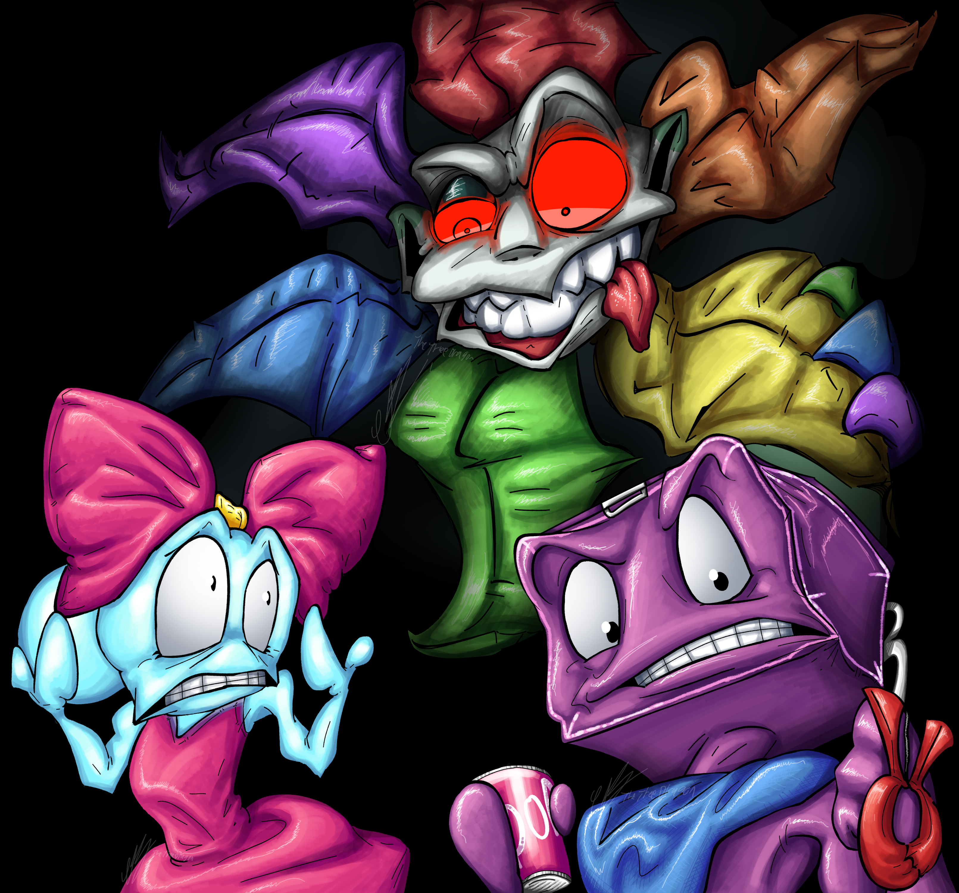 TreeDragon's DeviantArt art showcases Dandy's World.