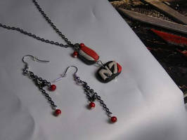 N7 Necklace and Earrings