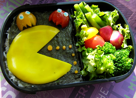 Pac-Man Bento Lunch Box - Happiness is Homemade