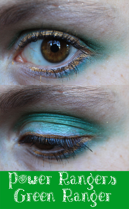 Green Ranger Eye Make-Up