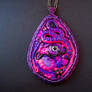 Neon Eye Tentacle Pendant