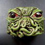 Cthulhu polymer clay cuff bracelet 2