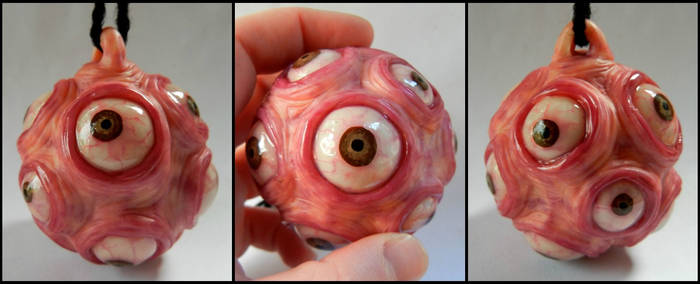 Ball of Eyes ornament