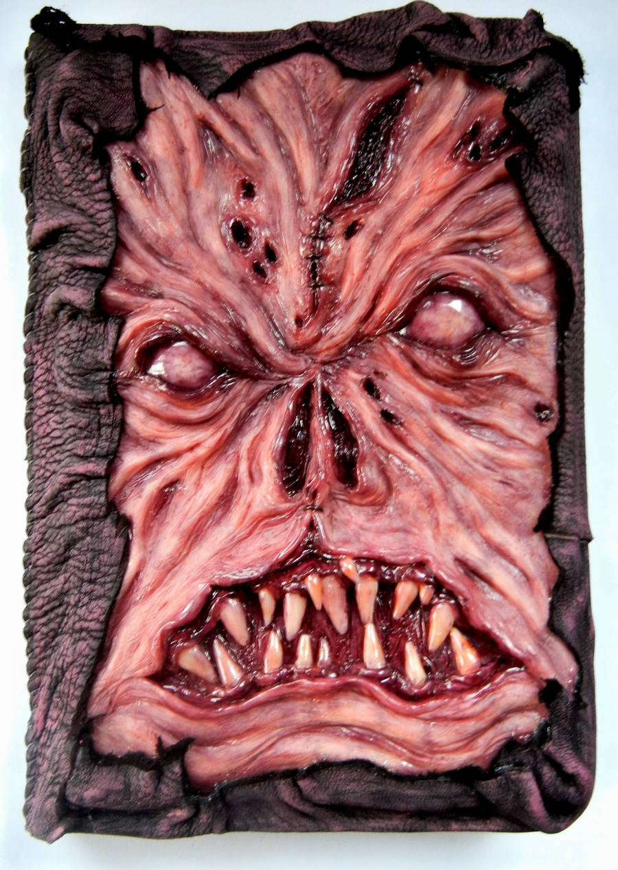 Necronomicon 2 nook cover finished by dogzillalives