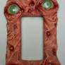 Four eyes switch plate