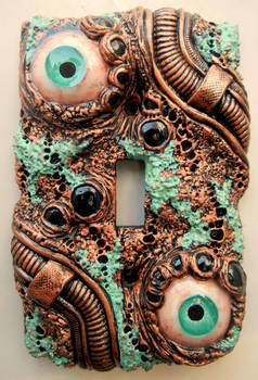 Copper Feel switch plate