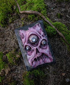 Necronomicon sculpted blank sketchbook