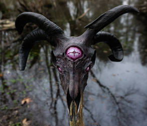 Custom ram skull