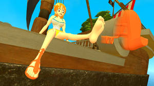 Nami And His Fliy Sandal (Lost Shoe)