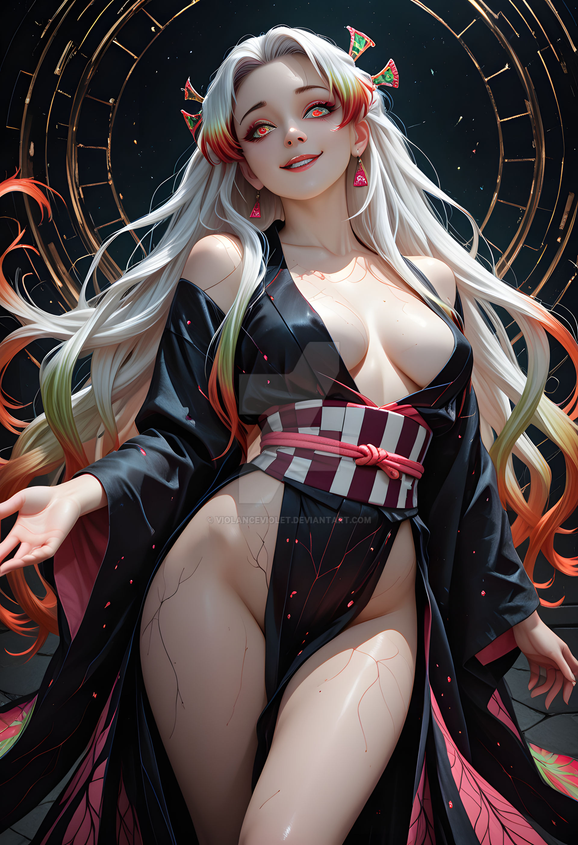 Daki Demon Slayer By ViolanceViolet On DeviantArt daki-demon-slayer-by-violanceviolet-on-deviantart