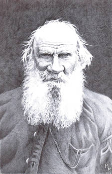 Portrait of Leo Tolstoy