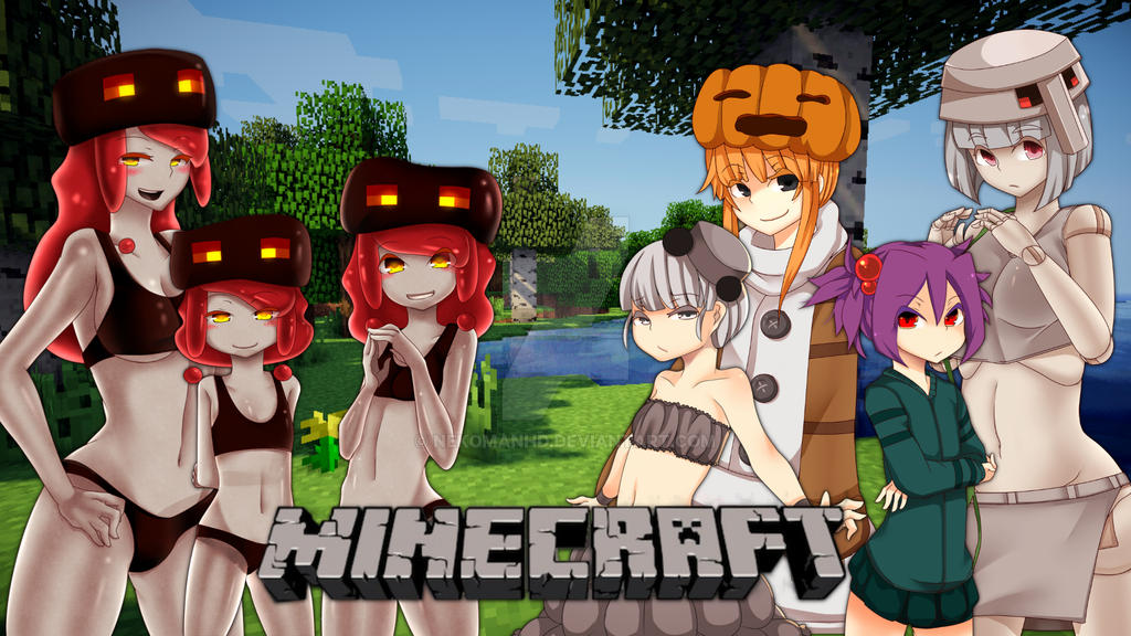 Minecraft Anime Wallpaper 2 by NekoManHD on DeviantArt