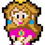 Princess Peach Super Mario World Sprite Recolor