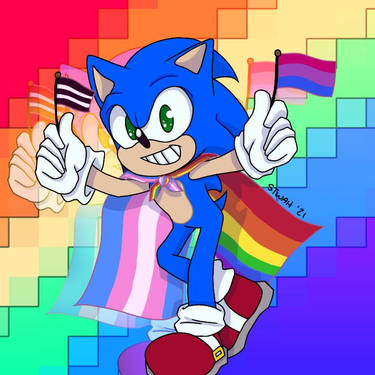 Tectoy comemora dia do orgulho LGBTQIA+ com imagem do Sonic