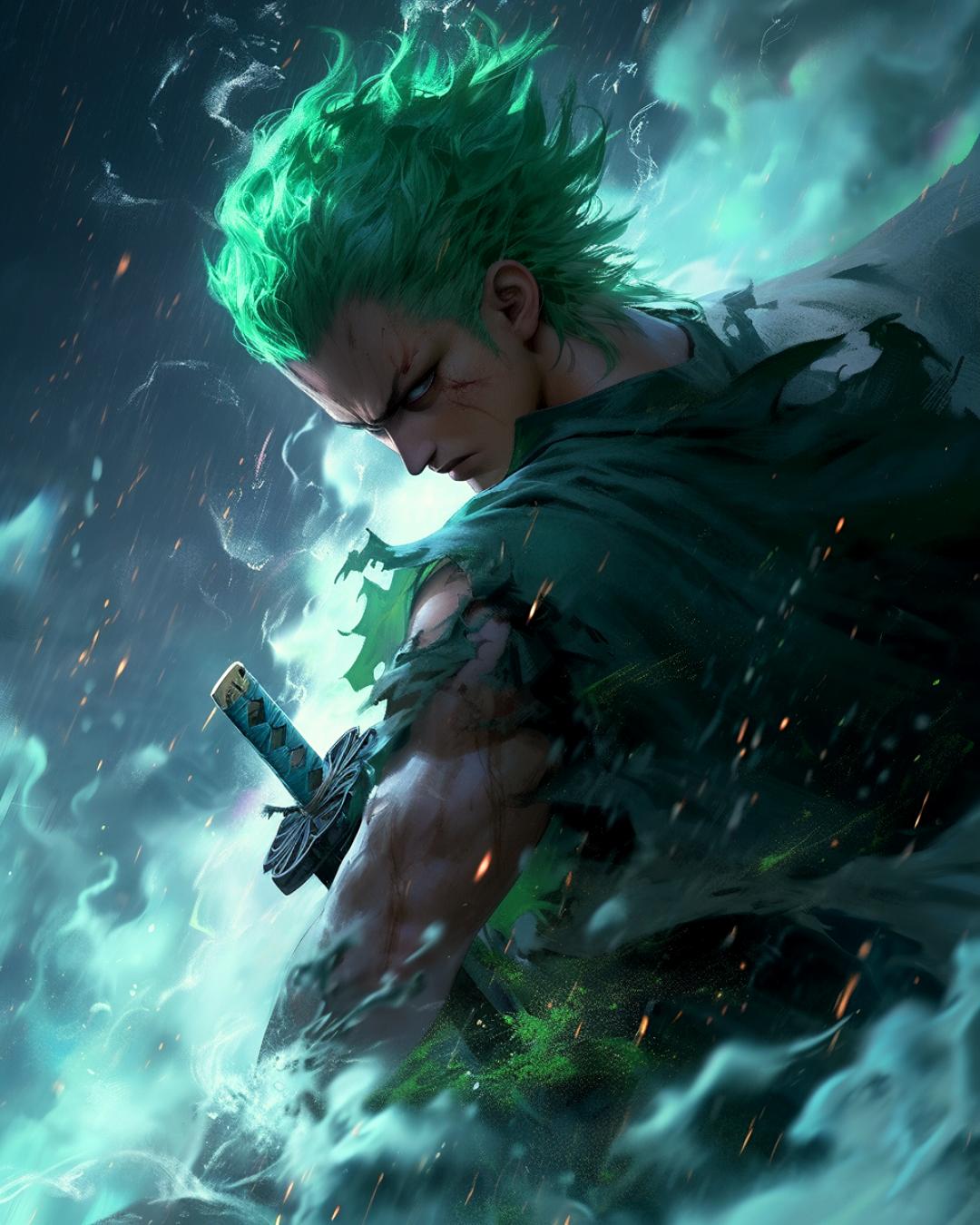 Roronoa Zoro - One Piece by Aiqoz on DeviantArt