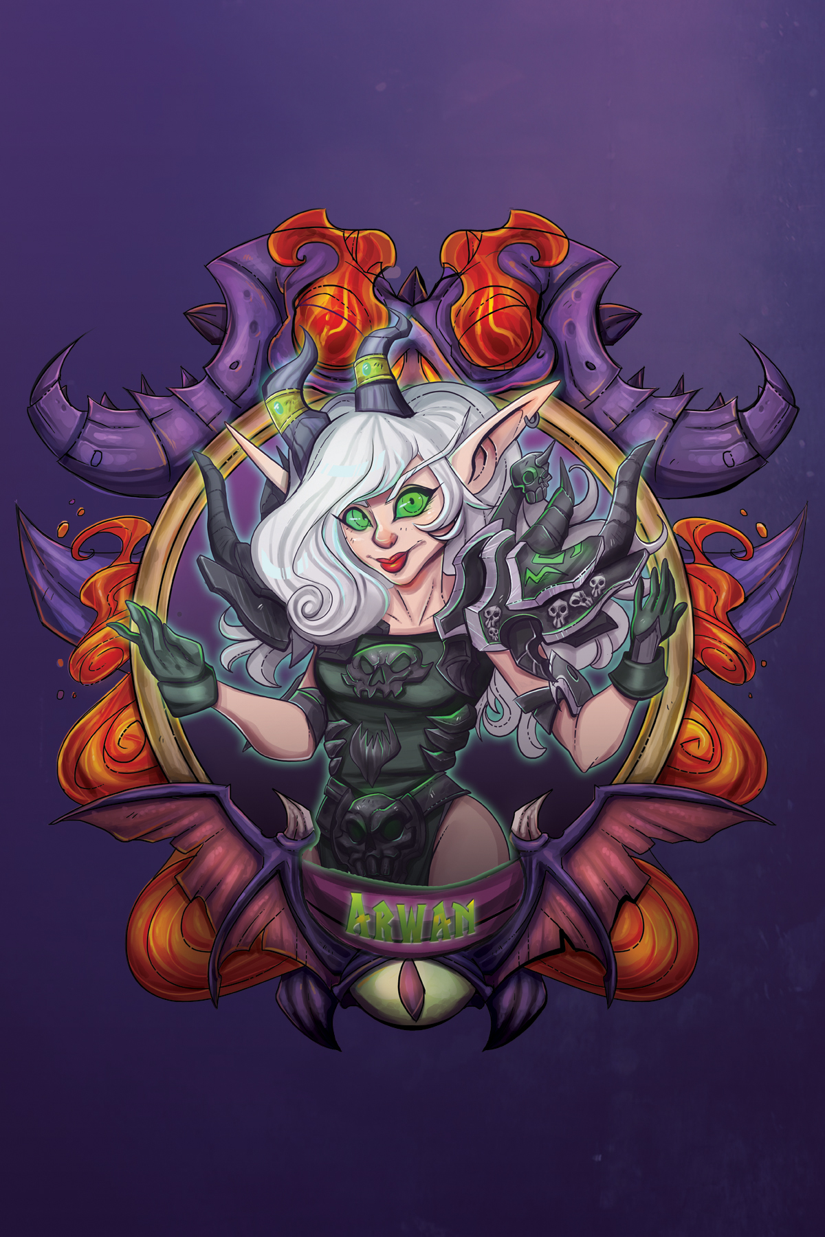 Arwan - Blizzcon Badge-