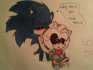 Amy and sonic exe. by Mellissafox9 on DeviantArt