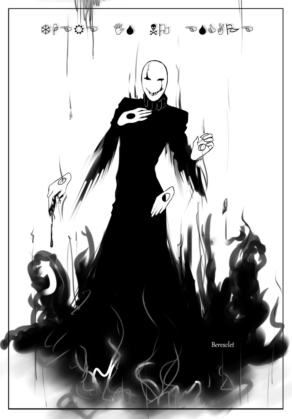 Prequel Gaster ::UNDERTALE:: Gaster by Frevilisk on DeviantArt
