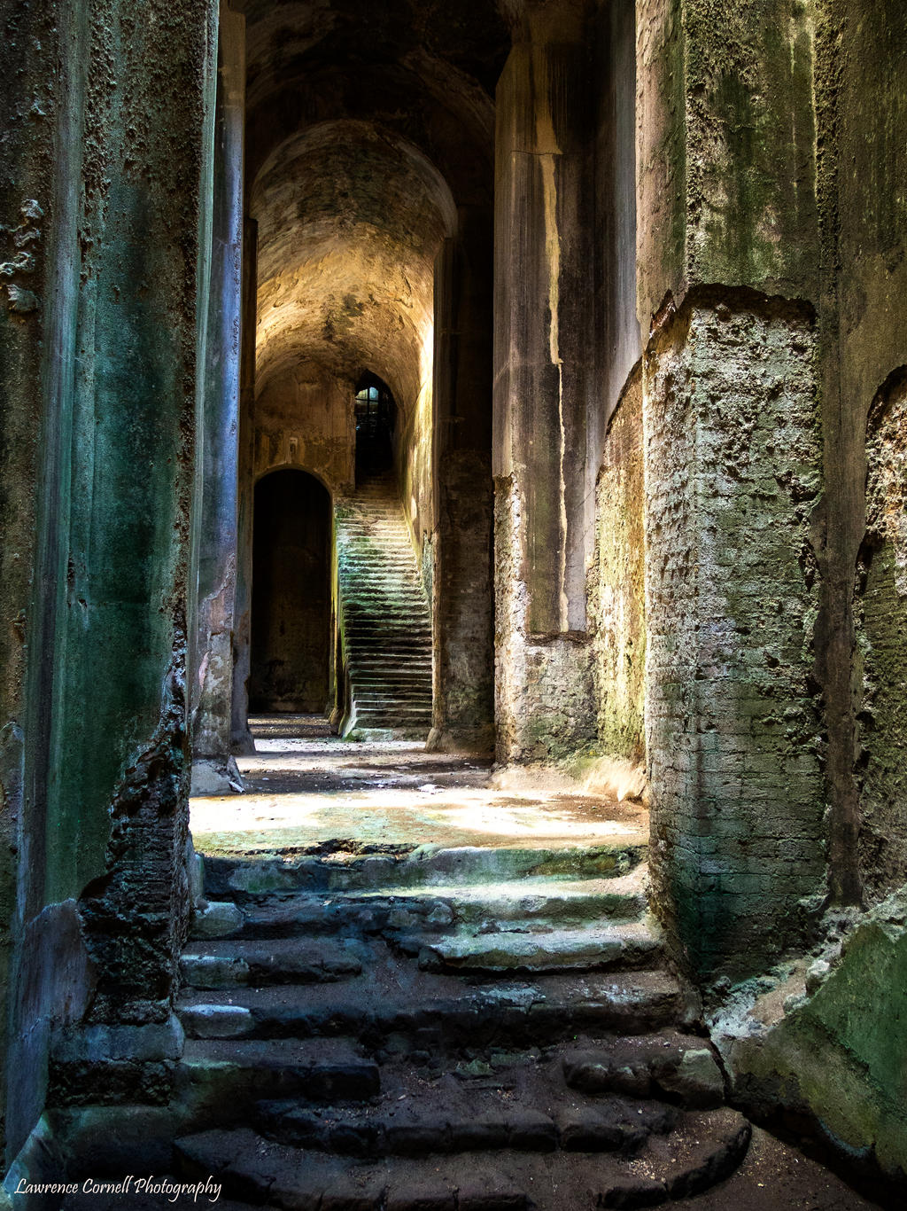 An underground cathedral.