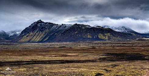 Desolation and stark beauty.